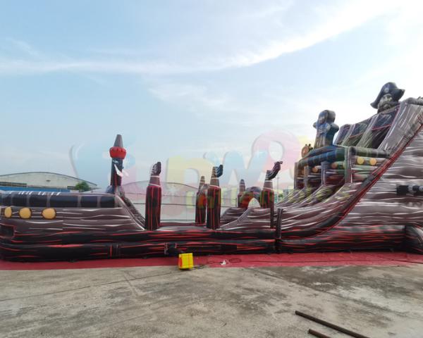 ODM Outdoor Inflatable Water Slides Kids Jumping Bounce House
