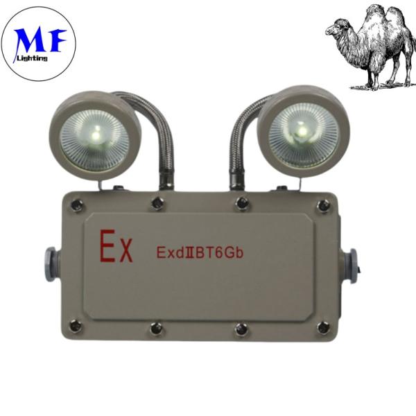 2*5W Emergency Exit Light Explosion Proof Emergency Light for Industrial Zones Mining Areas Chemical Plants Oil and Gas Facilities Hospital