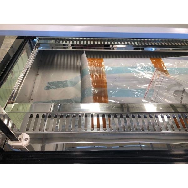 4 Layers Bakery Glass Showcase Fan Cooling Pastry cake Display Cabinet