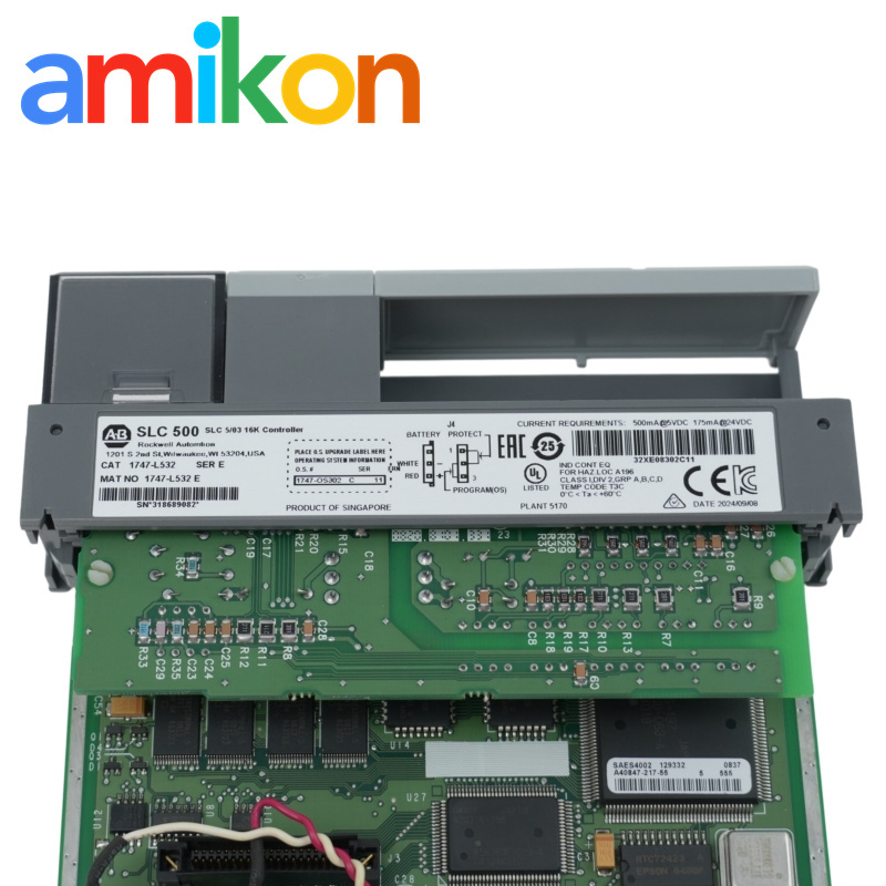 Allen-Bradley 1747-L532 SLC 5/03 16K Programmable Logic Controller