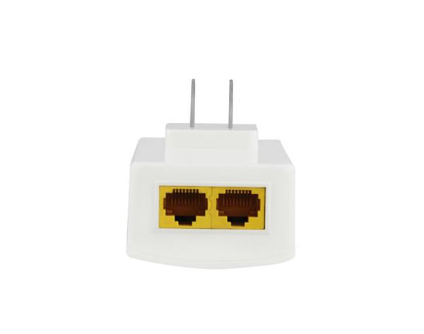 15.4w Plastic PoE Injector IP40 Fire Retardant