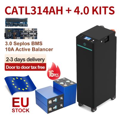 51.2V 314ah Seplos CATL Grade A LiFePO4 Lithium Battery Cell Seplos V4 residential battery pack