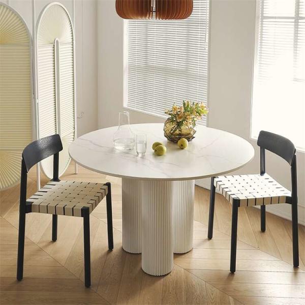 OEM ODM Customized Size Square Dining Table Set For 8