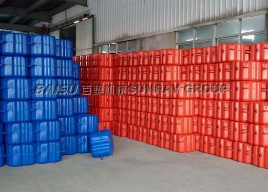 120L HDPE Blow Moulding Machine Plastic Float Dock Making Machine SRB100