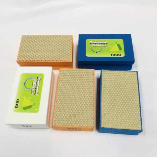 Смола/гальванизировала пусковую площадку руки диаманта полируя, пусковую площадку 90кс55мм руки диаманта