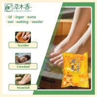 Bien-être hivernal Ginger Foot Soaks Sauna SPA Sacs à pieds à base de plantes