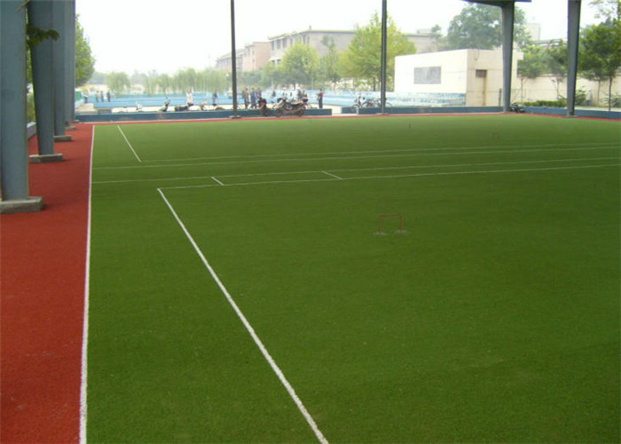 UV Resistant Artificial Cricket Pitch Grass 8800dtex 32mm Height For outdoor or indoor