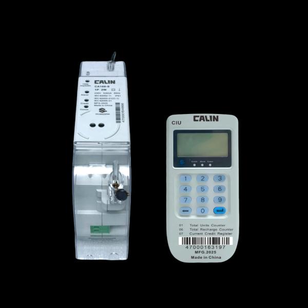 Split Type STS Single Phase Electric Meter , Plc G3 Rf  Din Rail Power Meter