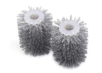 Gray Wood Polish Brush Custom Size Lightweight For Furniture Polishing