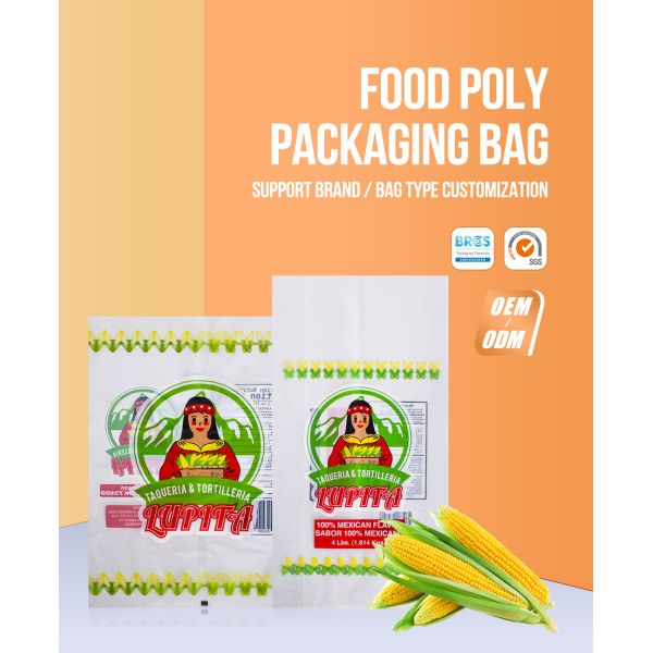 OEM Impreso Grado de Alimentos Bolsa de embalaje de alimentos secos Bolsa de plástico Banano Patata Chips de coco Embalaje de alimentos secos Bolsa Stand Up