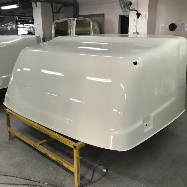 molded fiberglass travel trailers parts/custom GFRP trailer body/Front and Rear Caps