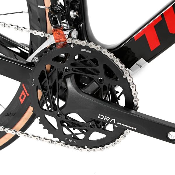Frame Carbon Road Bike Twitter 700c 25c Carbon Fiber Frame Roadbike 22 Speed Bicycle for Men Shimano Groupset Wheel Size 700c