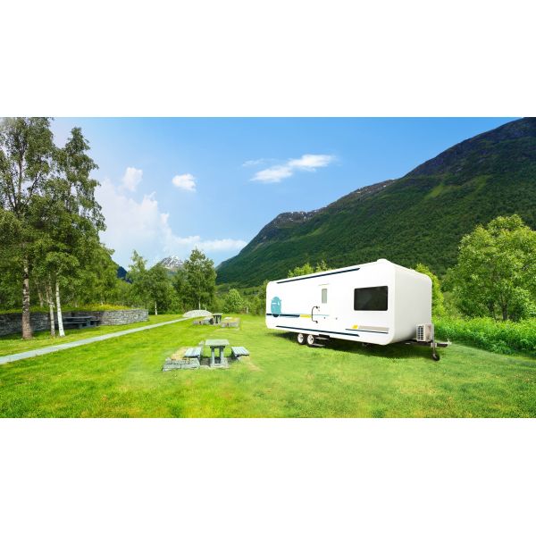 Hard Top Camping Caravan Hotel Caravan Luxury Trailer RV High End Camping Trailer Portable Living Space RV