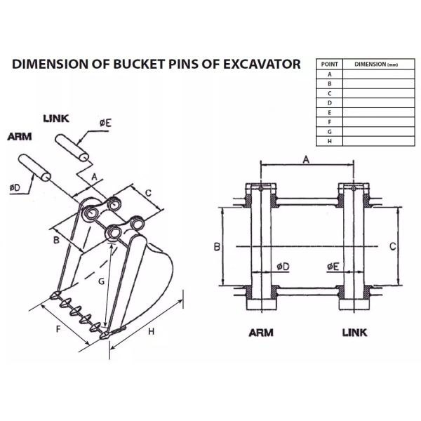 Специализированная буква для очистки экскаватора, используемая для PC200 PC120 PC130 PC Любая модель экскаватора