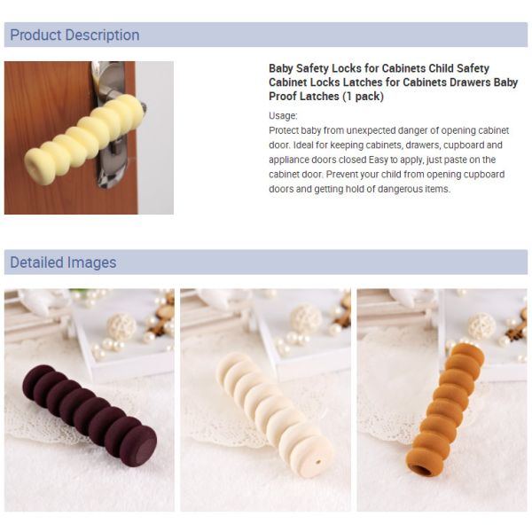 Eva Foam Door Handle Covers Baby Proof Colorful Safety Handle Gloves