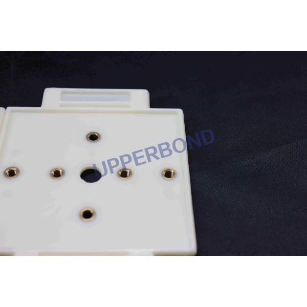 Белая пластмасса умирает безвредный к частям машинного оборудования табака человека запасным