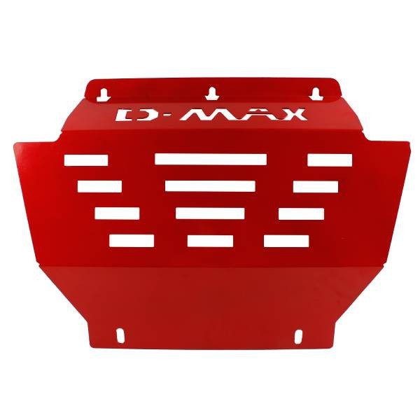 Плита скида красного цвета Дмакс автоматическая, доска предохранения от двигателя для грузового пикапа