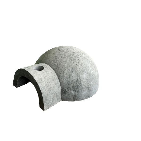 Semi Finished Castable Refractory Pizza Oven High Strength High Temperature Custom