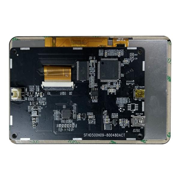 Polegada 800x480 Dots Raspberry Pi Compatible da exposição 5 do toque da janela HDMI de Pcap