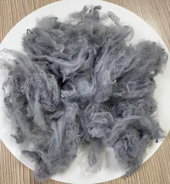 Alginate Fiber High Absorbency Antimicrobial White