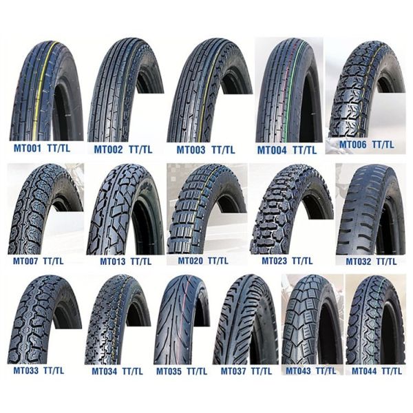 Maxxis 2.75-17 Motorcycle Tires with 6 PR Ply Rating and 40% Rubber Content