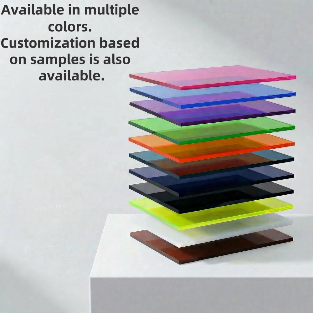 Colored Acrylic Plastic Sheets Laser Engraving Acrylic Printing Service