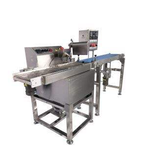 Chocolate Tempering Chocolate Enrober Machine Enrobing Table Automatic