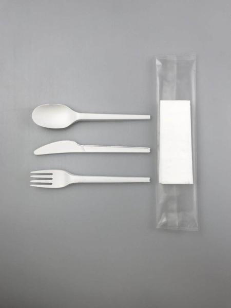 Disposable Spoon Fork Knife Set Biodegradable Option for Catering and Buffet Service