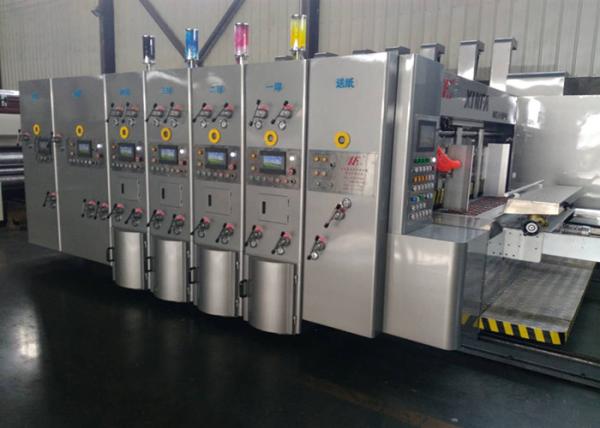 High Speed Carton Box Cutting Machine Full Auto Leading Edge Feeding