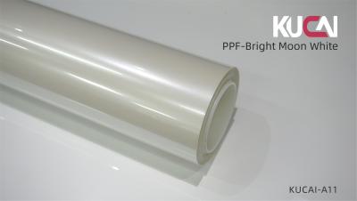TPU Car Paint Protection Film Bright Moon White Color UV Resistance Matte Or Gloss