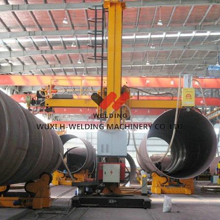Dever médio do manipulador químico da soldadura de emenda da caldeira automático