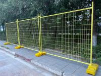 Panel de cercas temporales para el sitio de construcción