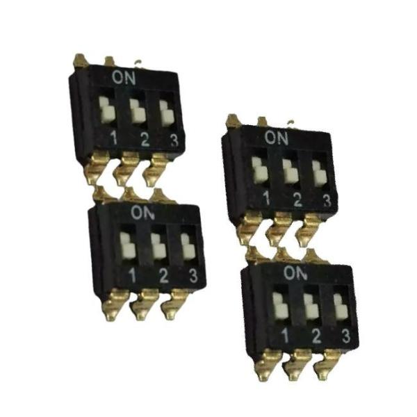 ROHS Plastic Gold Plated Alloy Copper DIP Switch Products