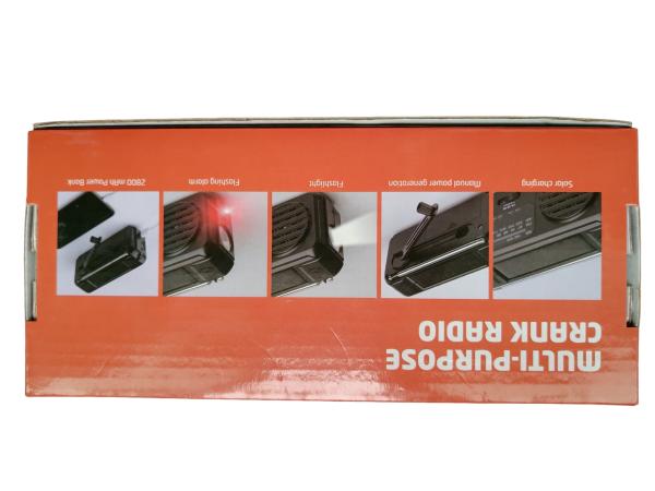 Private Model Emergency Solar Hand Crank Radio 0.4KG Custom Color With USB Jack
