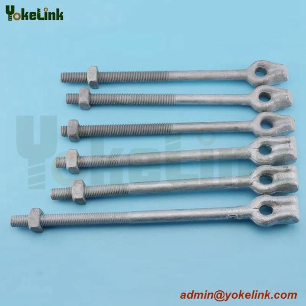 over head line electrical thimble eye bolt electrical oval eye bolt