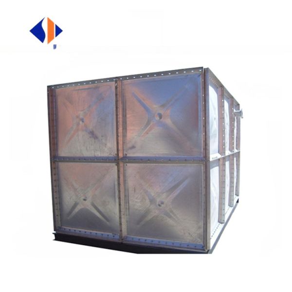 Производство новых прямоугольных резервуаров для хранения воды с сертификацией ISO9001