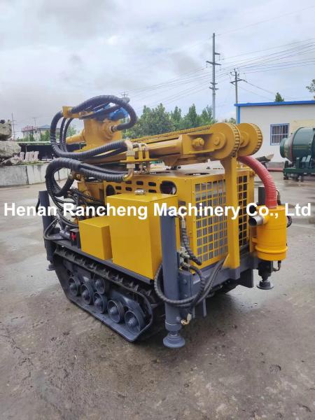 150m Deep Mini Portable Crawler Water Well Drilling Machine For Water Drilling Projects