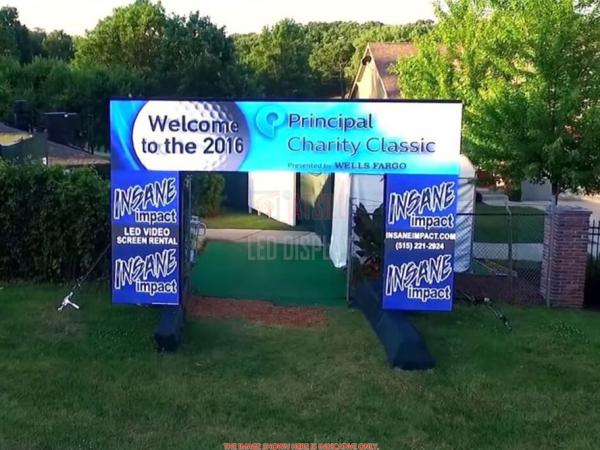 P3.9mm Waterproof Outdoor Video Screen Rental Hire Stage Backdrop LED Display
