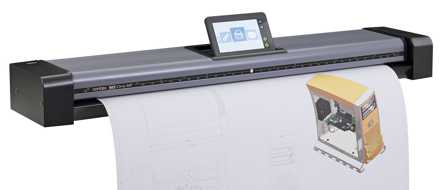 CO NTEX SD One MF 44 Series Large Format CIS Technology Engineering Scanner Blueprint Map Scanner (A0+high-speed)