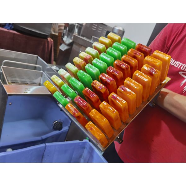 Popsicle Making Machine Commercial Italian Ice Juice Pops Ice-Cream Popsicle Machine