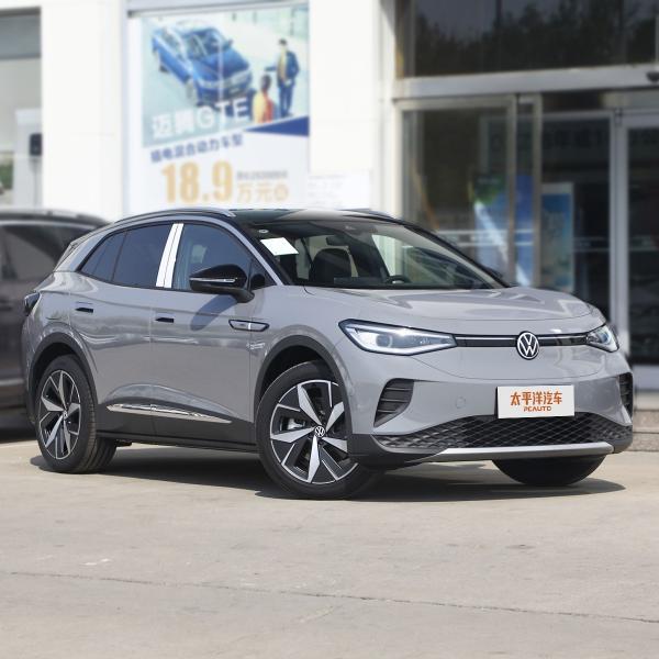 Volkswagenwerk VW Id4 Crozz Chinese Electric Car electr 5kw EV new ID 4 Pure Pro Prime 5*5 SUV for sale used car Volkswa