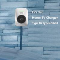 Home Evse Wallbox Ev Charger 32a 7kw Nível 2 Estação de carregamento Ev Charger 220v