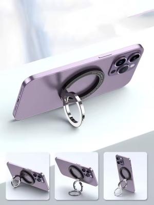 Magnetic Cell Phone Ring Holder Compatible with iPhone 12 13 14 Series MagSafe Removable Cell Phone Grip Kickstand