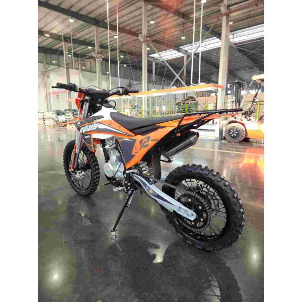 KEWS 161FMJ CB150D 4T Enduro/Motocross Motorcycle with 145ML Piston Displacement Electric+Kick Starter and 5 Speed Transmission