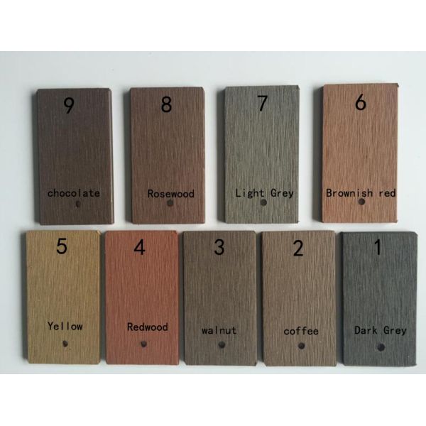 146 X 31mm WPC Solid Decking 31mm Walk Way Decking Wood Plastic Composite