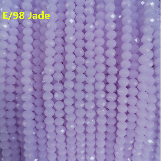 3mm Rondelle Crystal Beads Loose Glass Beads Crystal Beads for Jewelry Making
