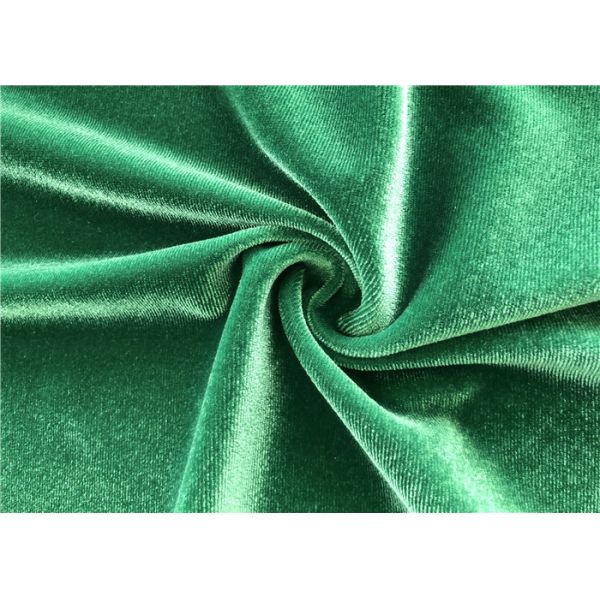 Stretch Knitting Velvet Crushed Fabric Polyester Spandex