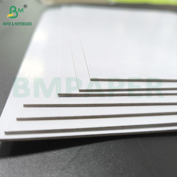 White Gloss Clay Coated Box Board 1mm For Carton & Box Tablero de caja recubierto de arcilla blanca brillante 1 mm para cartón y caja