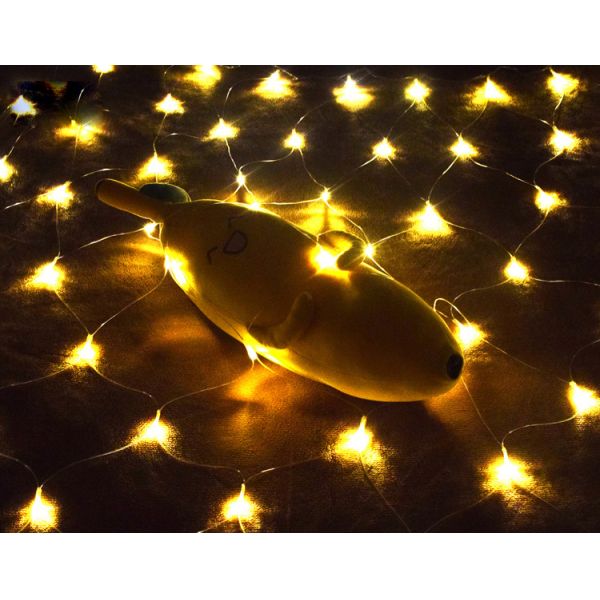 2x2M 3x2M 6x4M LED Net Mesh Fairy String Light Garland Window Curtain Christmas Fairy Light Wedding Party Holiday Light