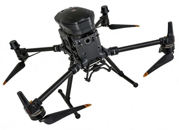 IP45 Drone Rescue Parachute 3.5m/s DJI M350 Parachute 166*158*114mm